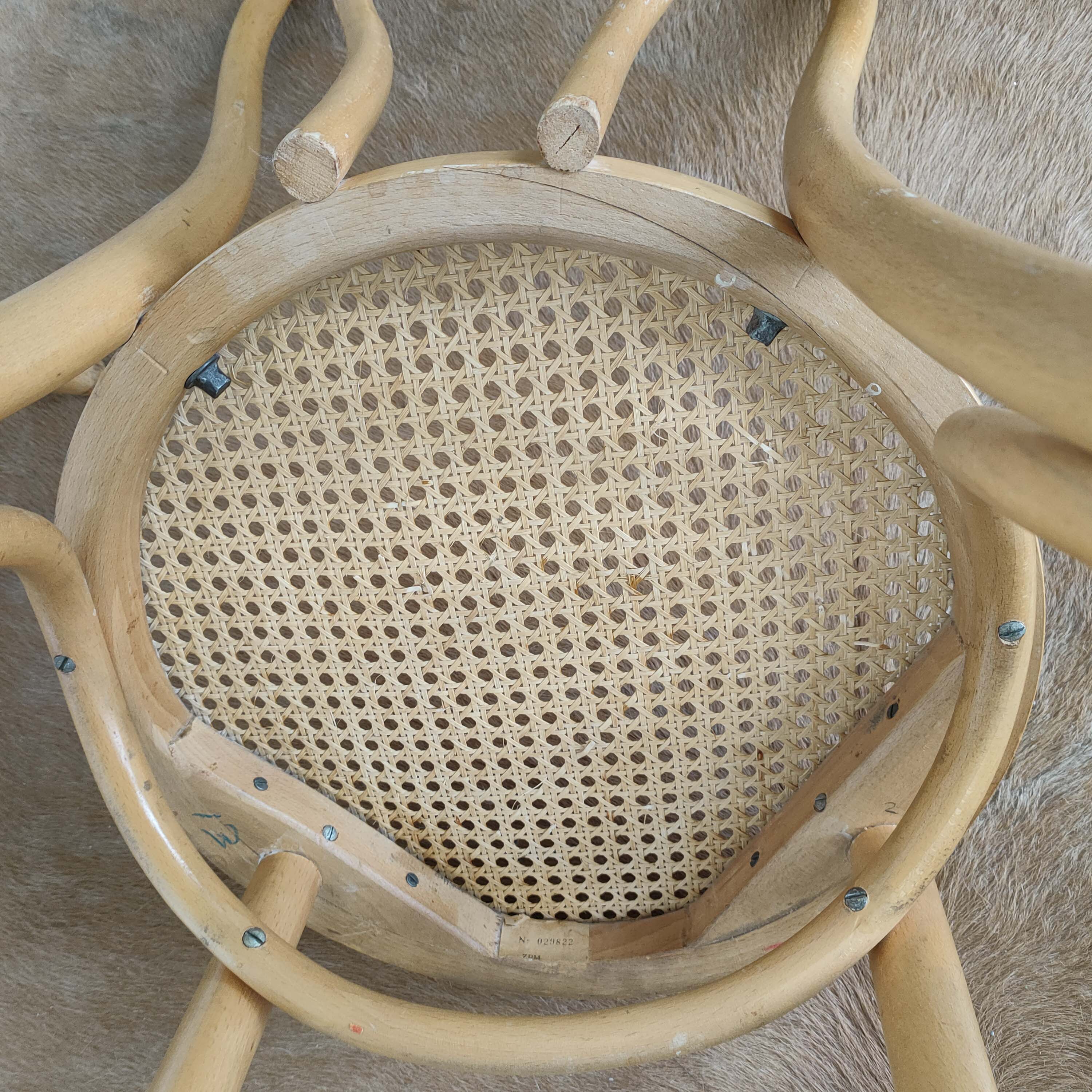 Paire de chaises cannées Thonet