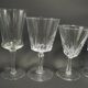 Set de 6 anciens verres à pied dépareillés