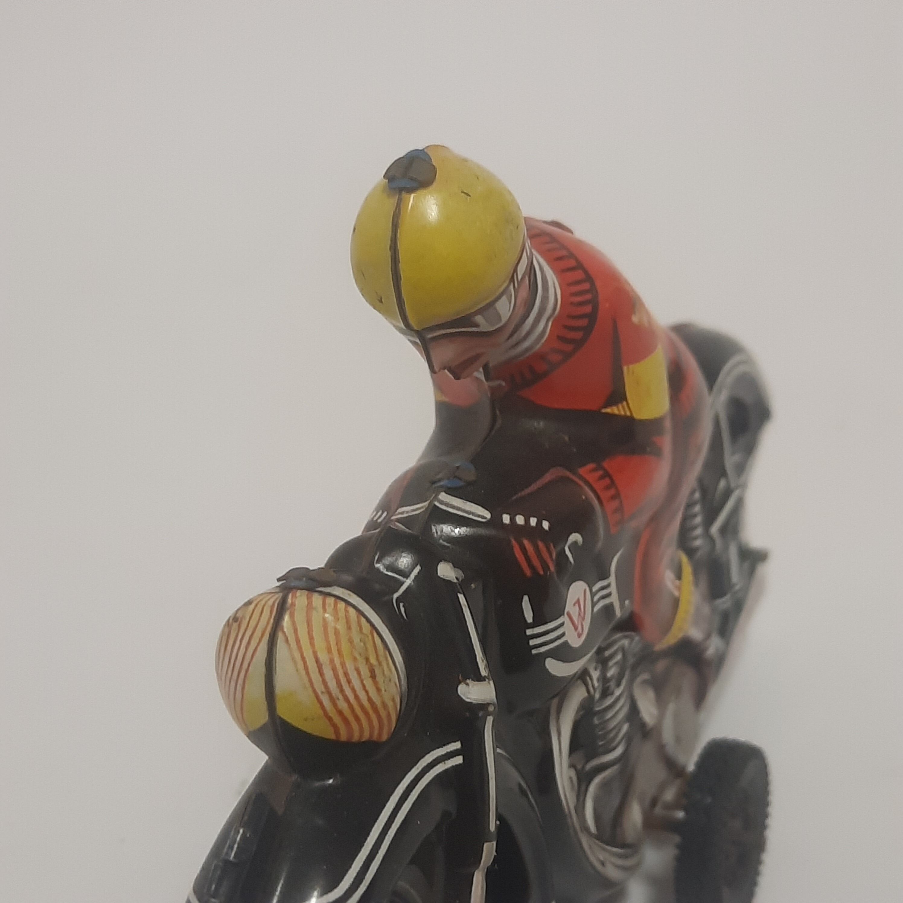 Vintage tin toy motorcycle