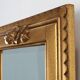 20th Century rectangular Deknudt Gilt Resin Mirror, Belgium