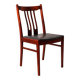 4 rosewood chairs from the 1960s in Scandinavian design.