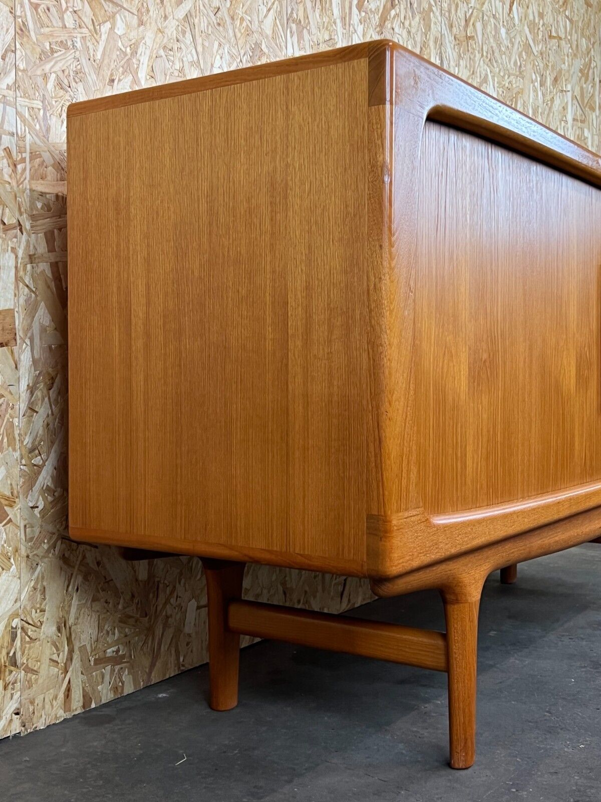 60s 70s Teak Sideboard Credenza by Johannes Andersen for Silkeborg CFC