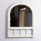 Vintage rattan mirror