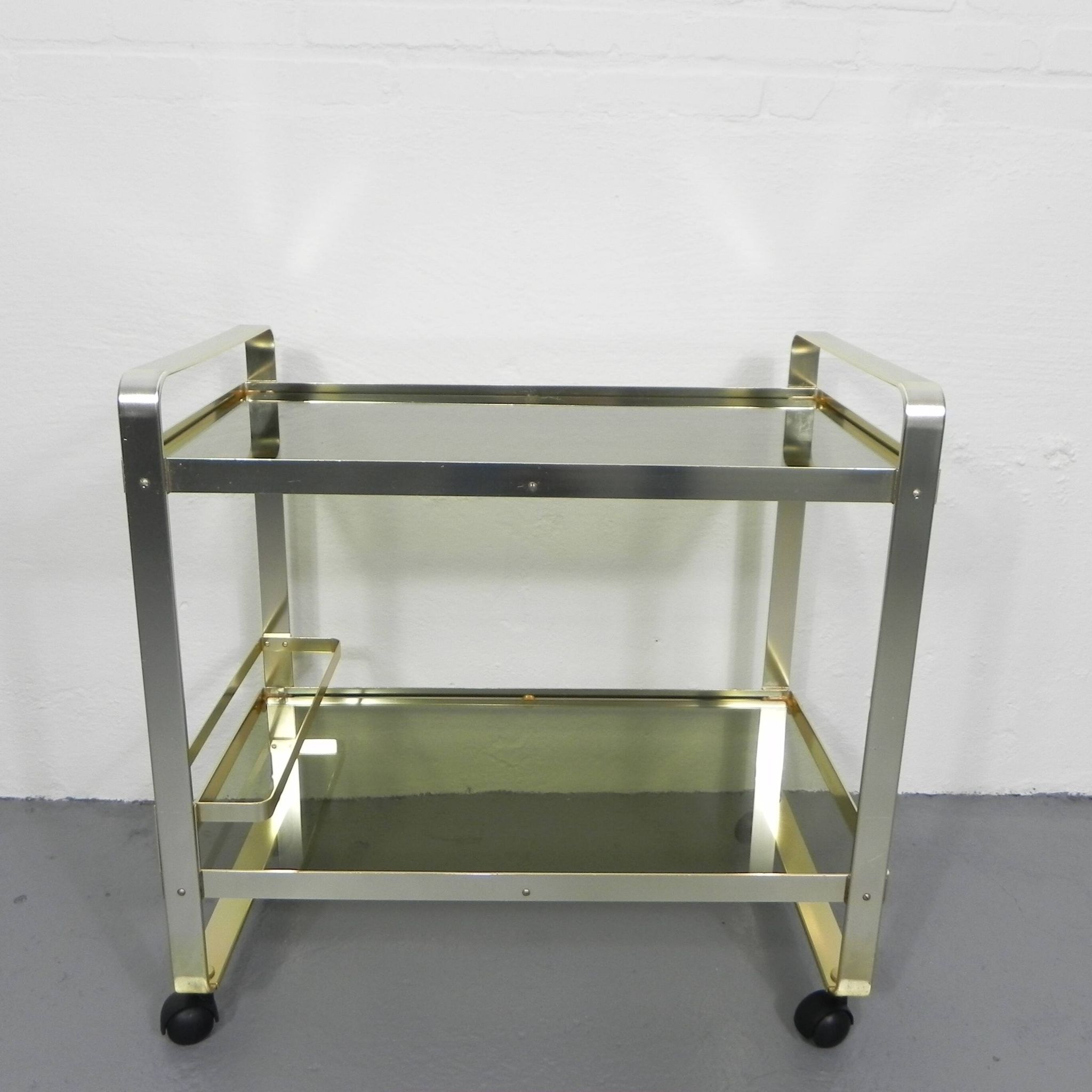 Vintage space age drinks bar cart by Av Handwerk