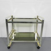 Vintage space age drinks bar cart by Av Handwerk