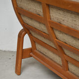 Canapé & fauteuil danois en teck, 1960