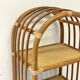 Vintage rattan shelf
