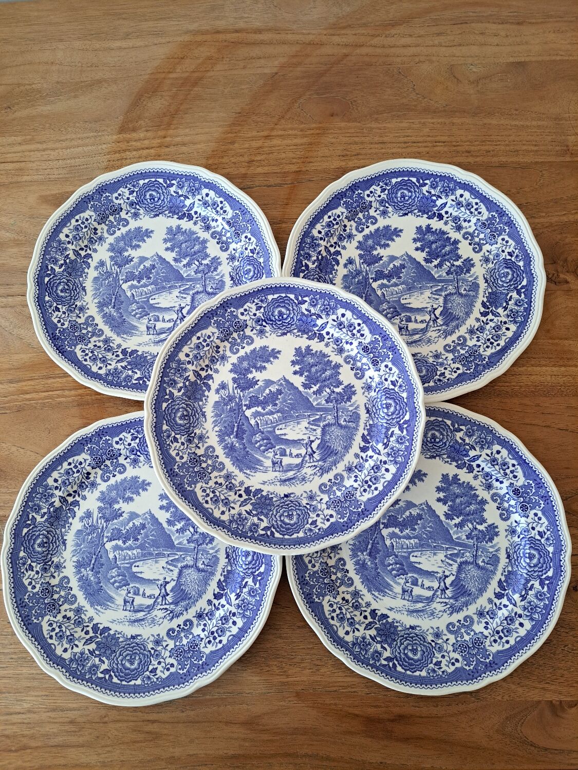5 flat plates Burgenland Villeory & Boch