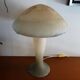 Lampe champignon pâte de verre