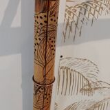Vestiaire mural en bambou