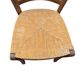 6 chaises + un fauteuil de campagne
