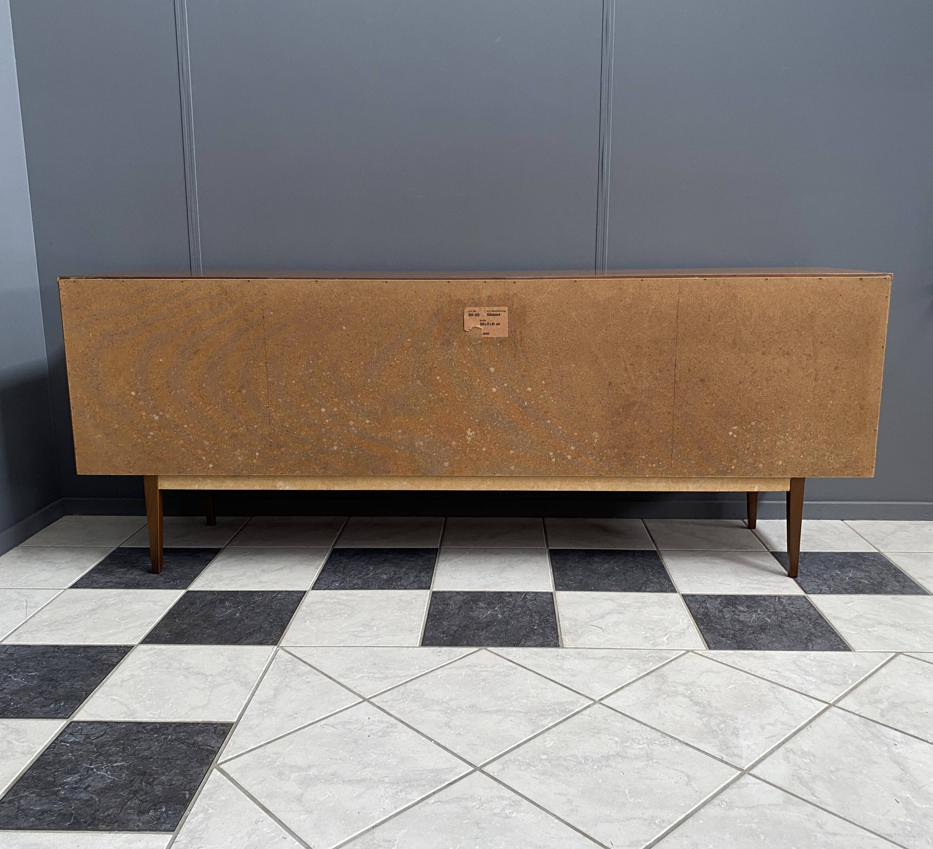 Large sideboard in rosewood 1960s