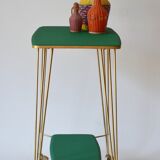 Serving table on wheels