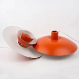 Pair of Danish vintage pendant lamps PH 4/3 by Poul Henningsen, Louis Poulsen, 1966