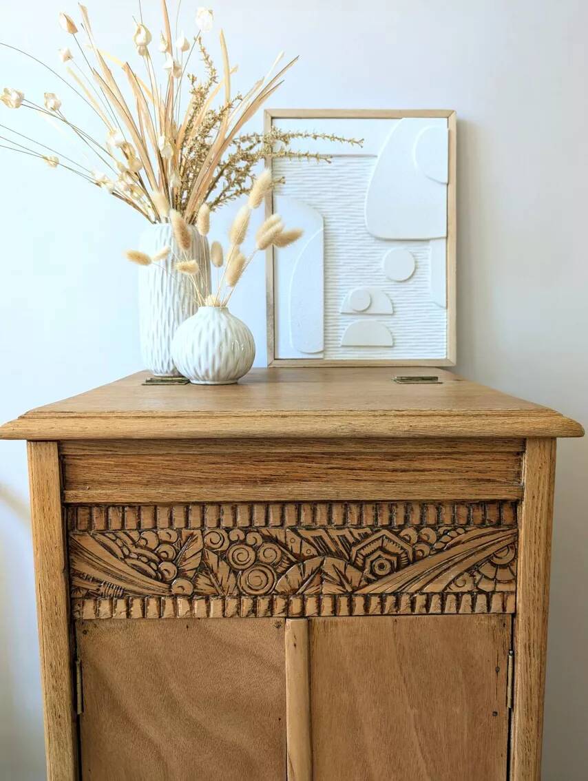 Art Deco oak sideboard