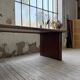 Table, bureau en teck 1970