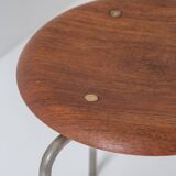 Early edition ‘DOT’ stool by Arne Jacobsen for Fritz Hansen, Denmark 1960s.