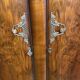 Art Deco Burr Walnut Vintage Brocante Gents Wardrobe (1930–1940)