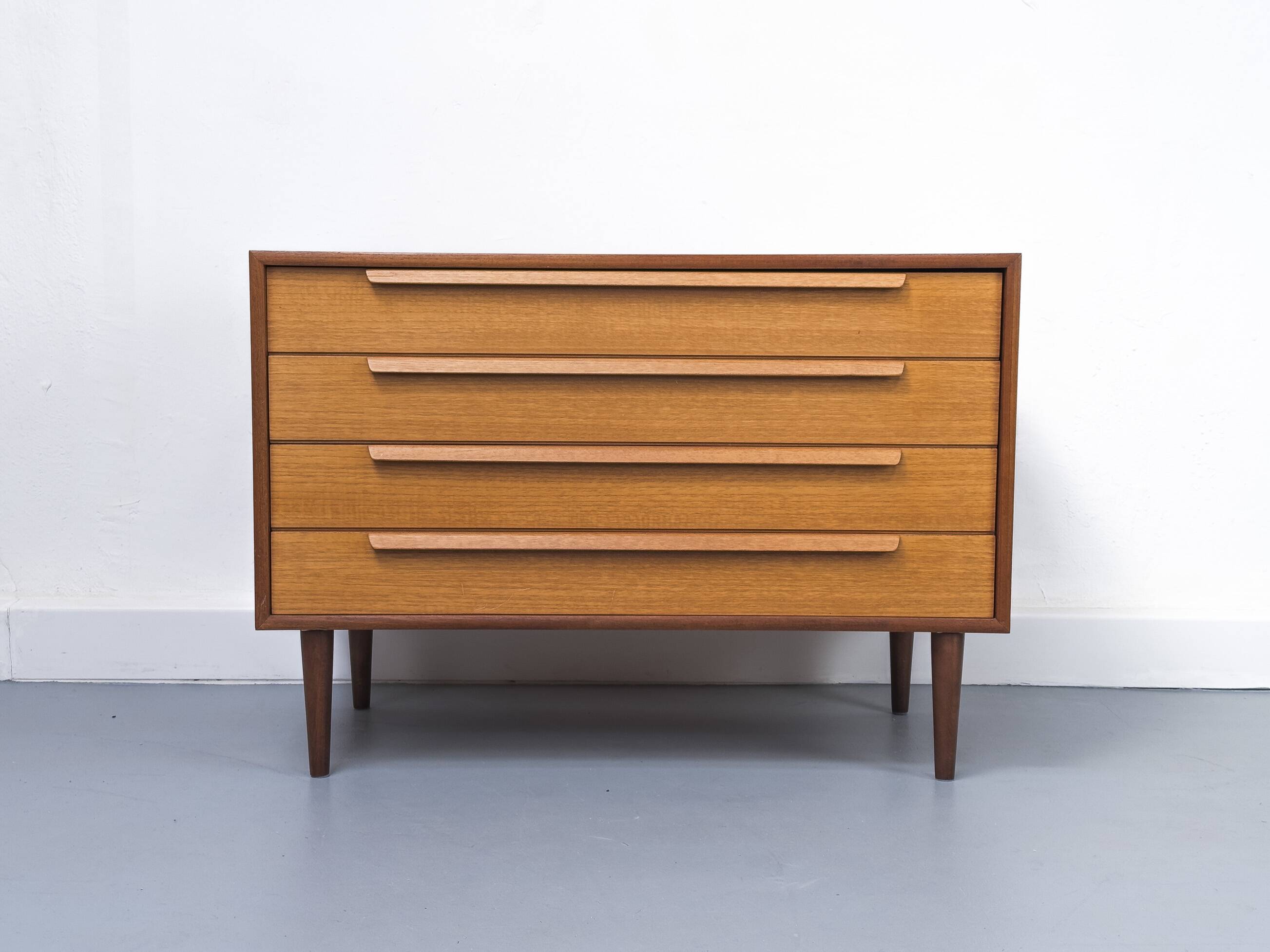 Mid-Century Teak Chest of Drawers from WK Möbel, 1960s