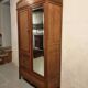 Vintage French oak wardrobe – circa 1920, with subtle Art Deco influences