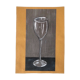 Illustration of a stemmed glass.