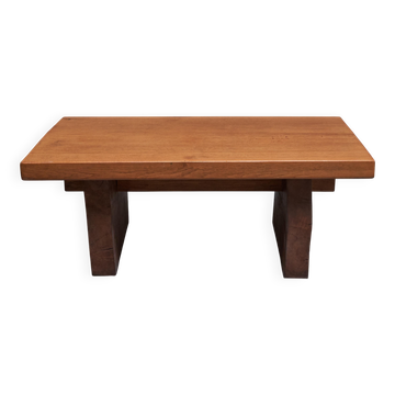 Wabi Sabi coffee table in solid wood from the 1960s.