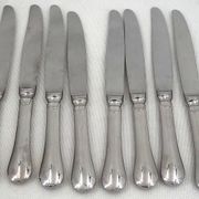 Christofle steel berry, 12 dessert knives, dessert, cheese.