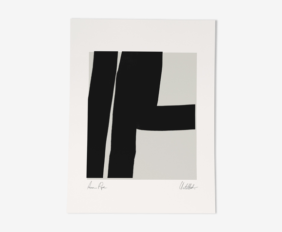 Lignes abstraites impression giclée, 50x70cm