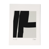 Abstract lines giclee print, 50x70cm