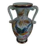 Vintage Belgian ceramic vase M Depose Style Hubert Bequet