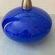 Suspension opaline bleue