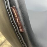 Original black leather Fritz Hansen Swan chair Topstaat!