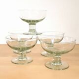 Set of 70's ice cream cups
