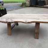 Table basse esprit primitif wabi Sabi