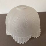 Frosted glass lampshade