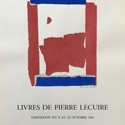 Affiche d'exposition par Nicolas DE STAEL, Institut français d'Athènes, 1981