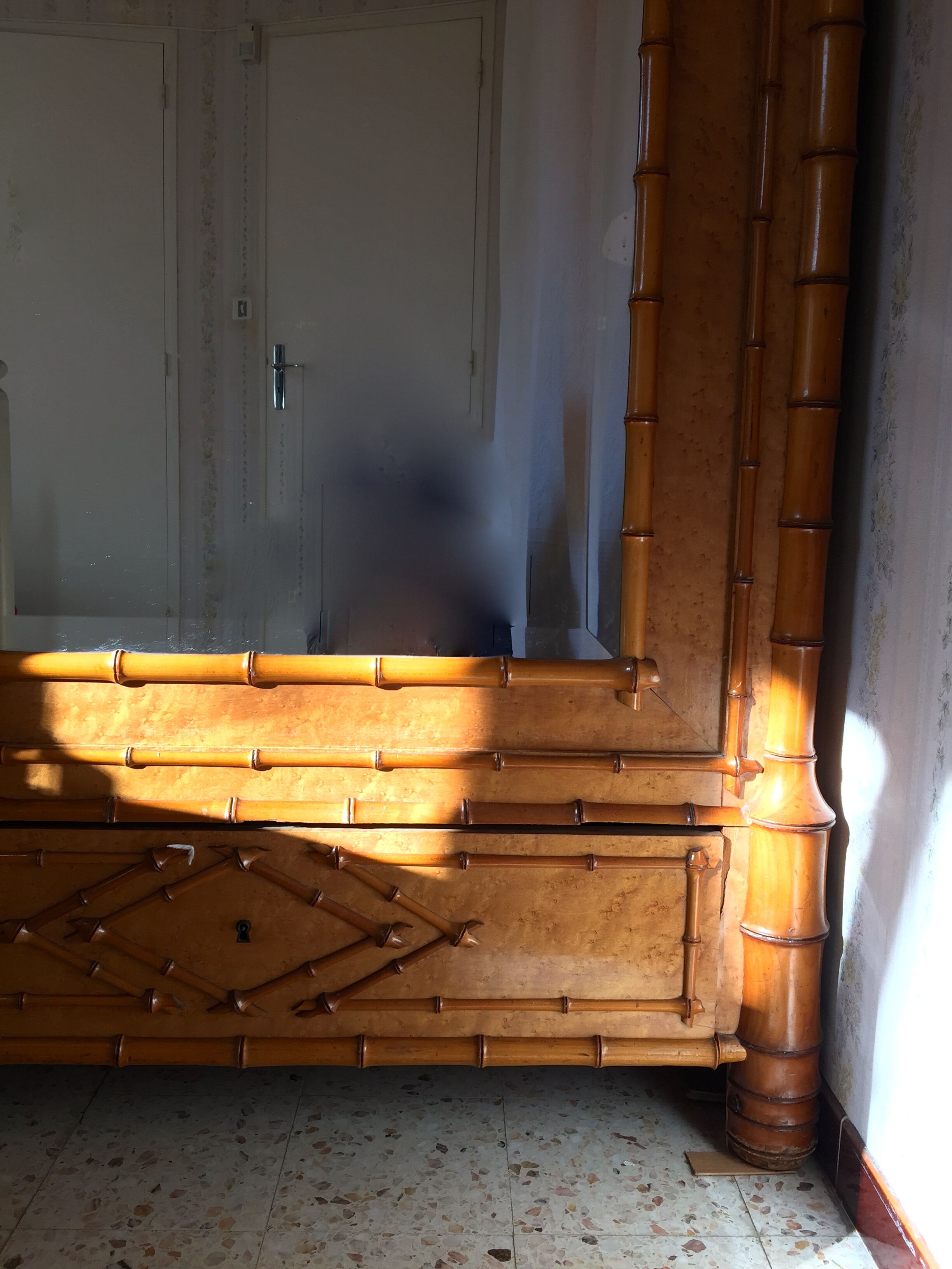 Ice cabinet bamboo collection circa 1870 Napoleon III