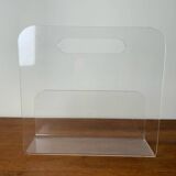 Plexiglass magazine rack