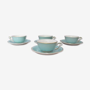 Saint Amand vintage 4 cups set.