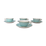 Saint Amand vintage 4 cups set.