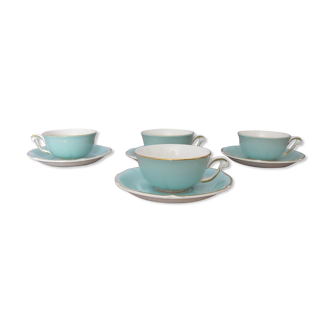 Saint Amand vintage 4 cups set.