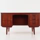 Teak desk, Danish design, 1970s, production: Denmark