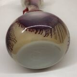 Vase en verre d’opaline soufflé Toscan Stelvia