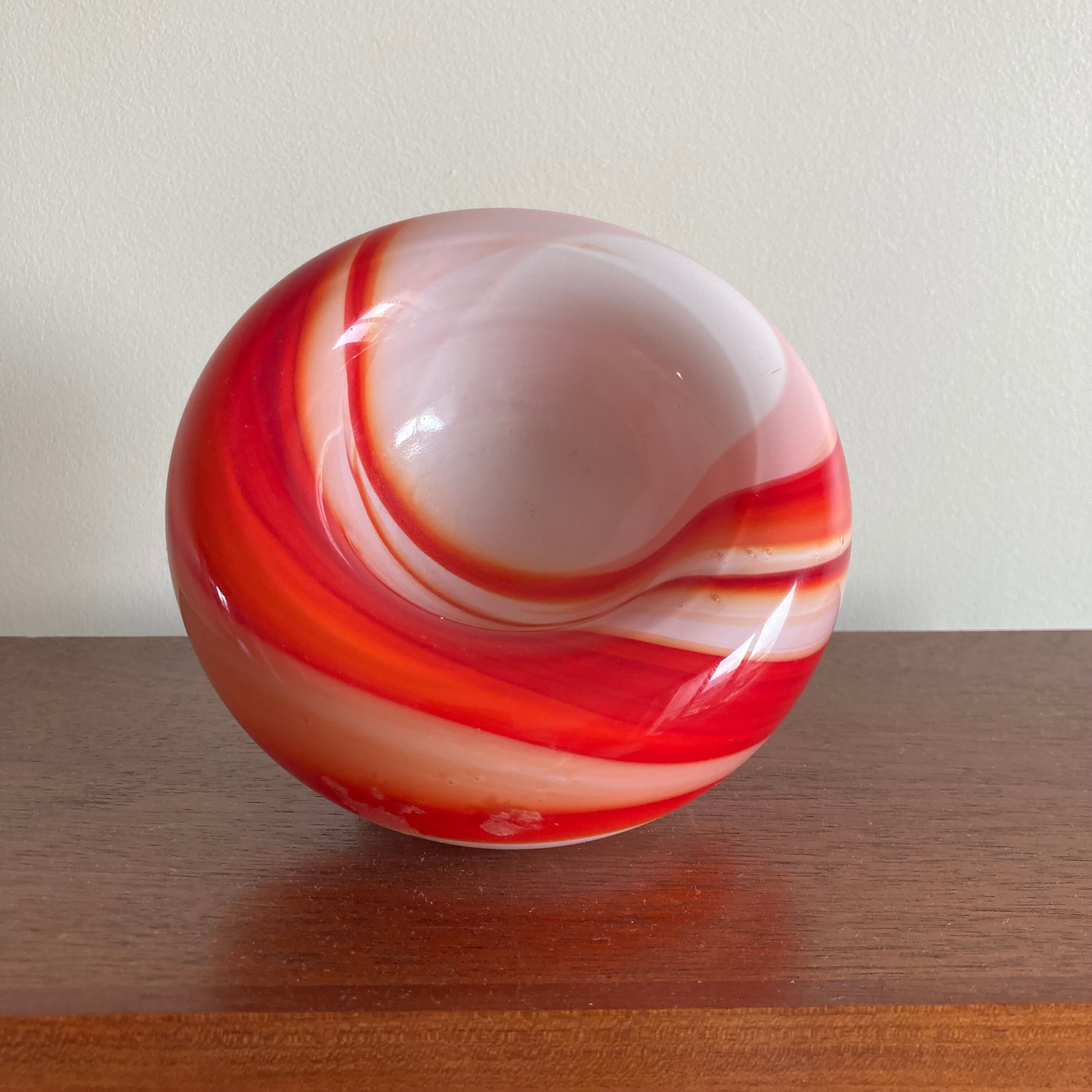 Carlo Moretti marbled glass bowl D 12 cm