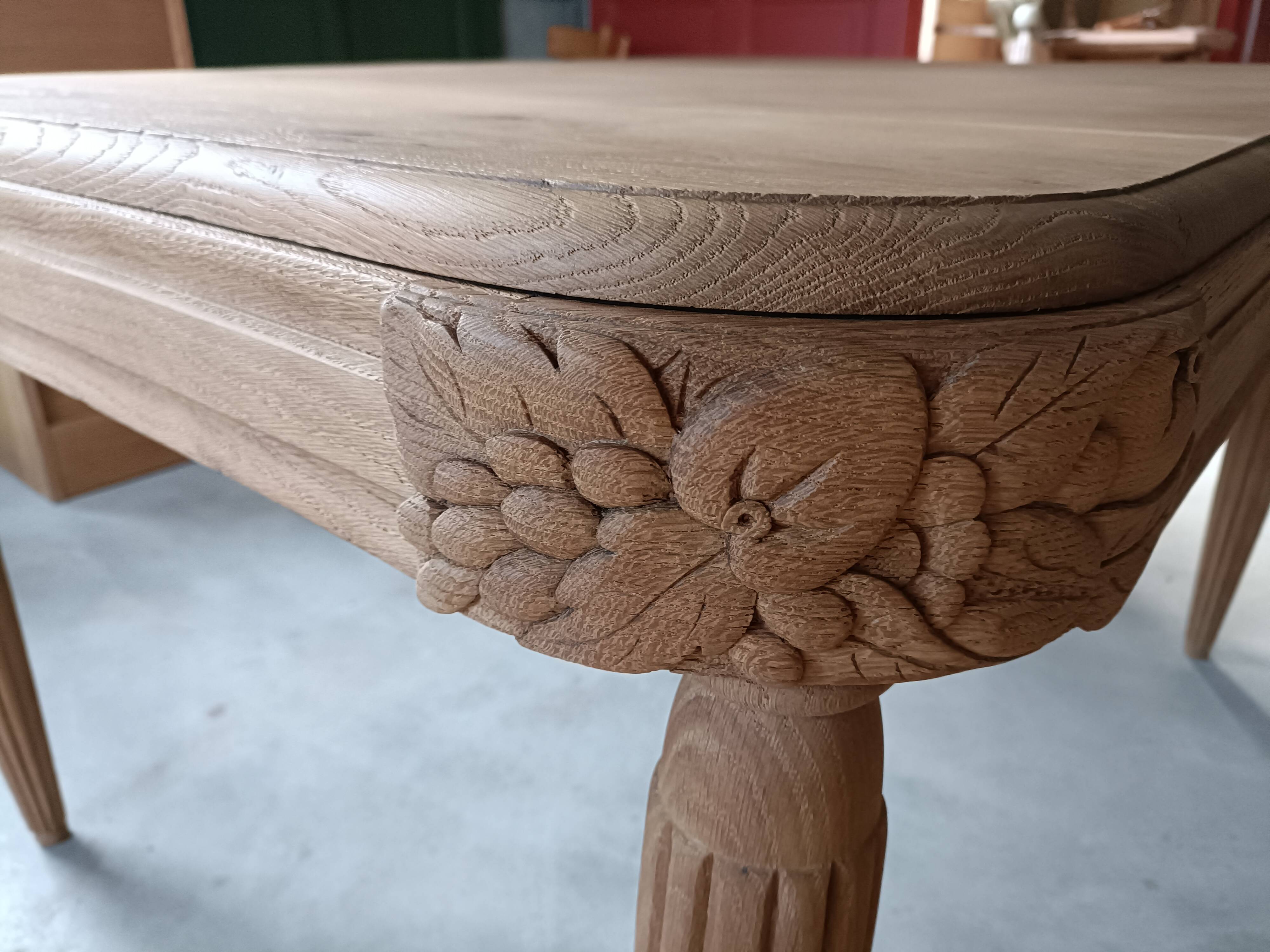 Restored Art Deco dining table