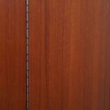 Armoire d’angle en acajou, années 1970, conception danoise, production: danemark