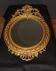 Napoleon III oval mirror 56x92cm