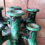 Tamegroute pottery candle holder