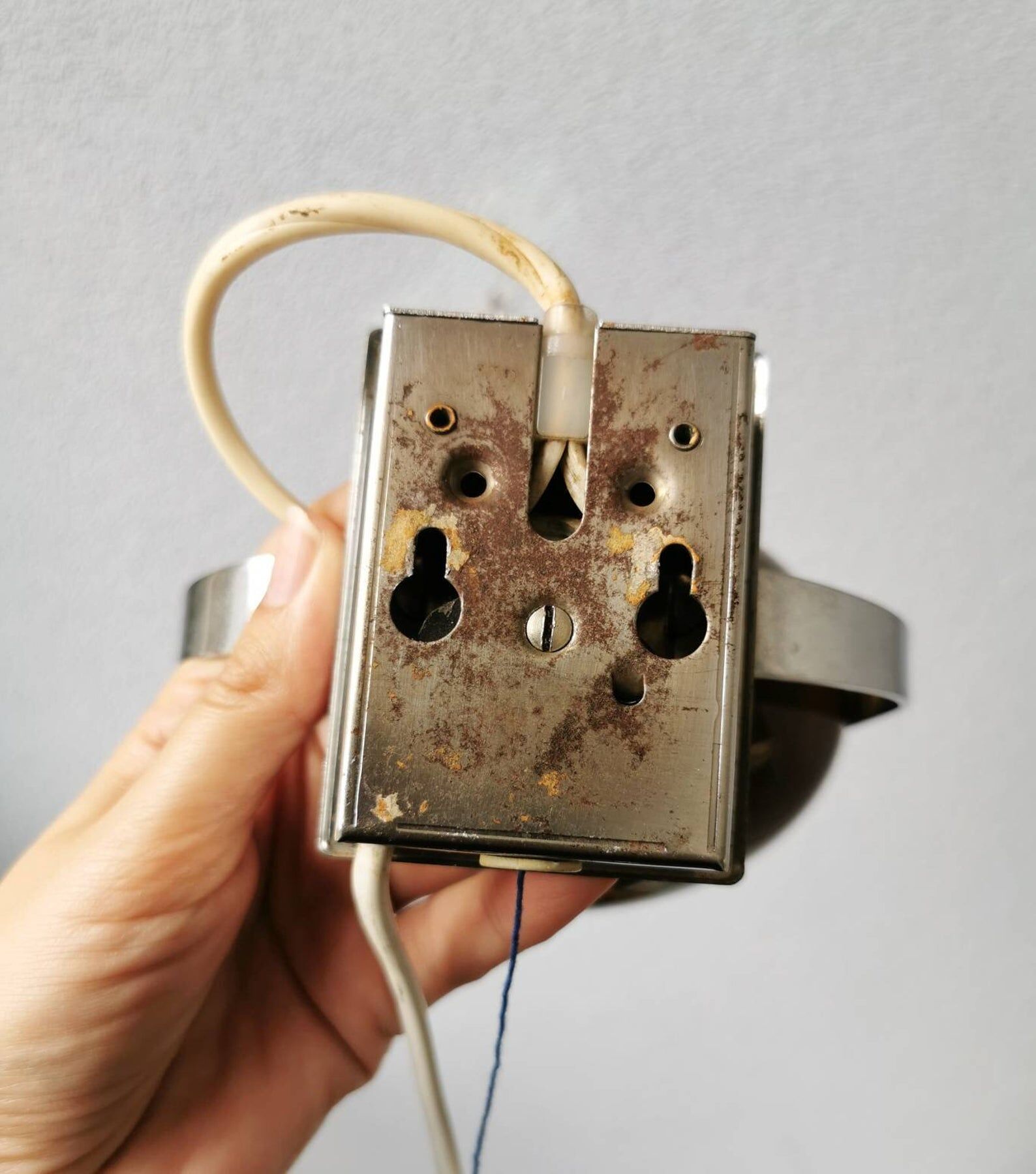 Apply brown vintage eye ball 1970