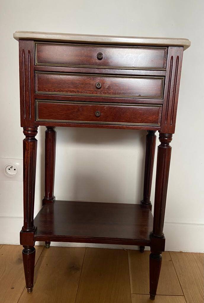 Louis XVI bedside table